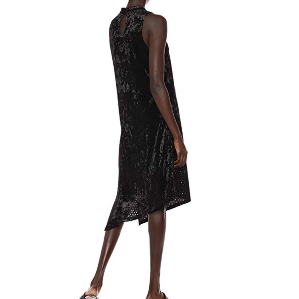 Adrianna Papell Women's Sleeveless Velvet Dress